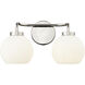 Oprah 2 Light 15 inch Polished Nickel Bathroom Vanity Light Wall Light
